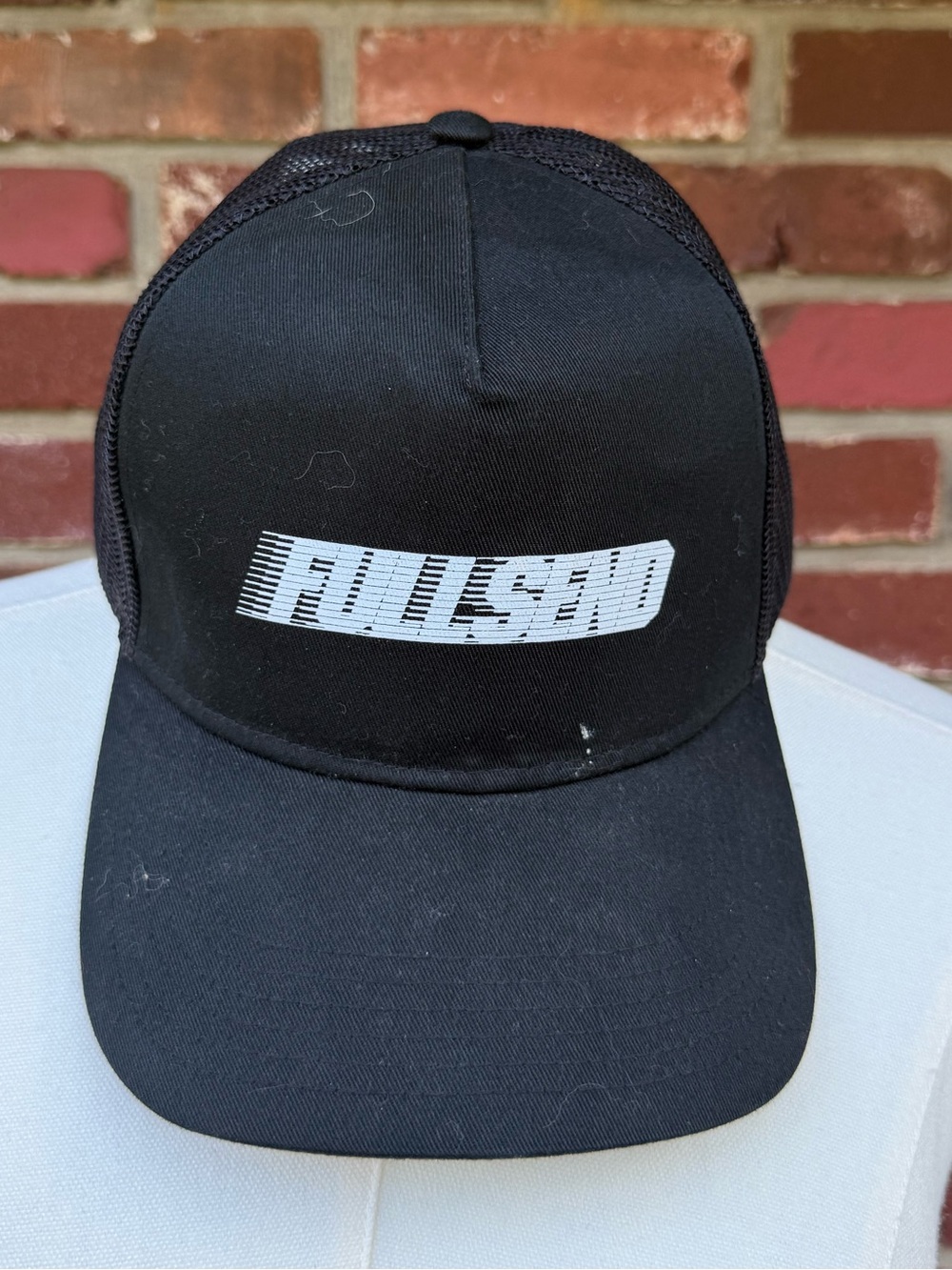 FULLSEND Black Men's Mesh Trucker Hat